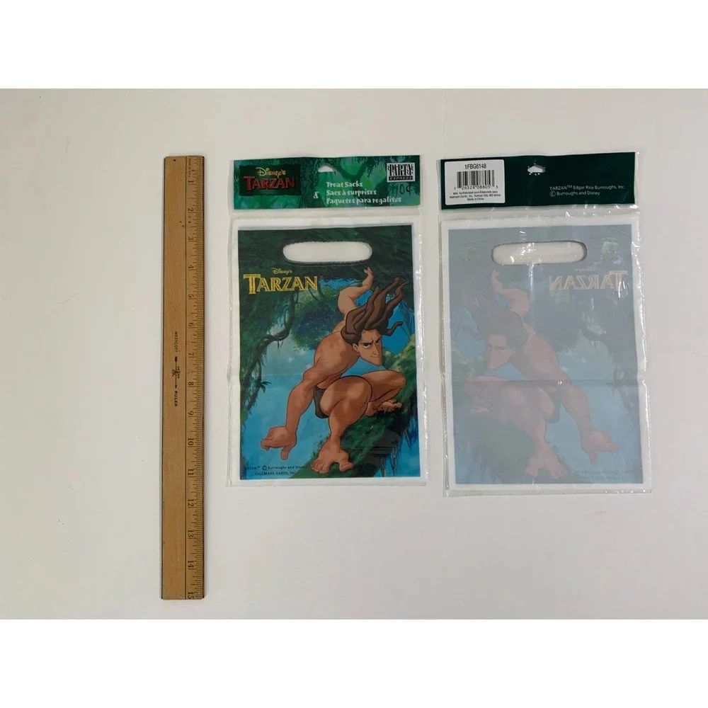 Vtg Disney Tarzan Vintage 1990s Party Express Treat Sacks 2 Packs Hallmark